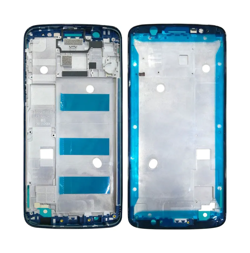 Front Housing LCD Frame Bezel for Motorola Moto G6 Plus(Black) — image 1