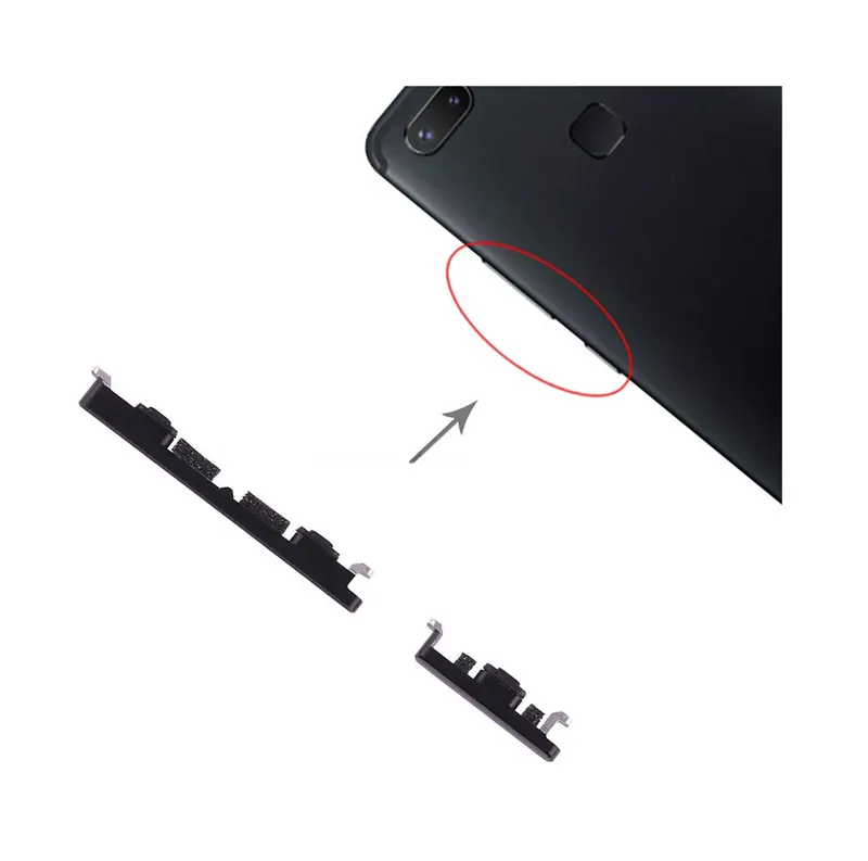 For Vivo X20 Plus Side Keys (Black) — image 1