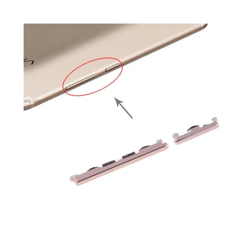 For Vivo X9 Plus Side Keys (Gold) — image 1
