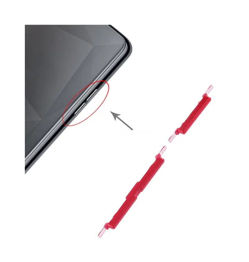 For OPPO A3 Side Keys(Red) — image 1