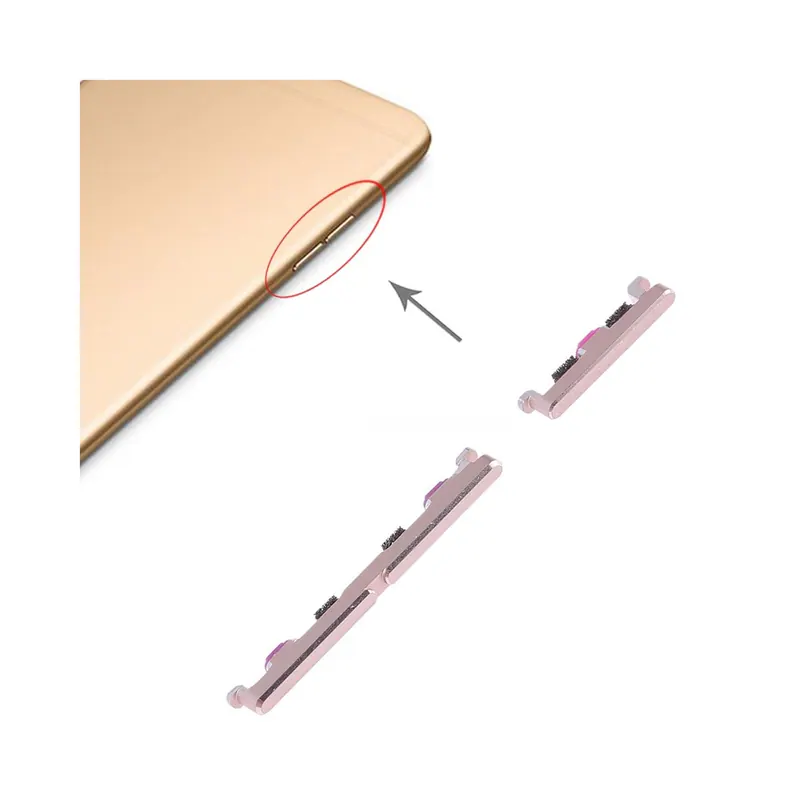 For OPPO R9s Plus Side Keys(Gold) — image 1