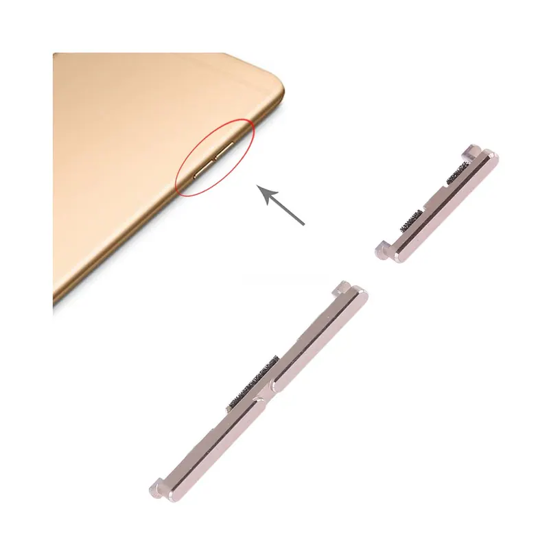 For OPPO R9s Side Keys(Gold) — image 1