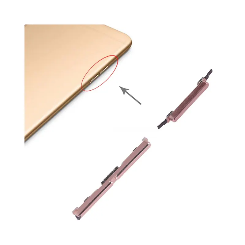 For OPPO F1 Plus Side Keys(Gold) — image 1