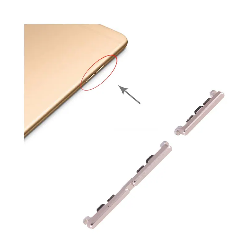 For OPPO R11 Plus Side Keys(Gold) — image 1