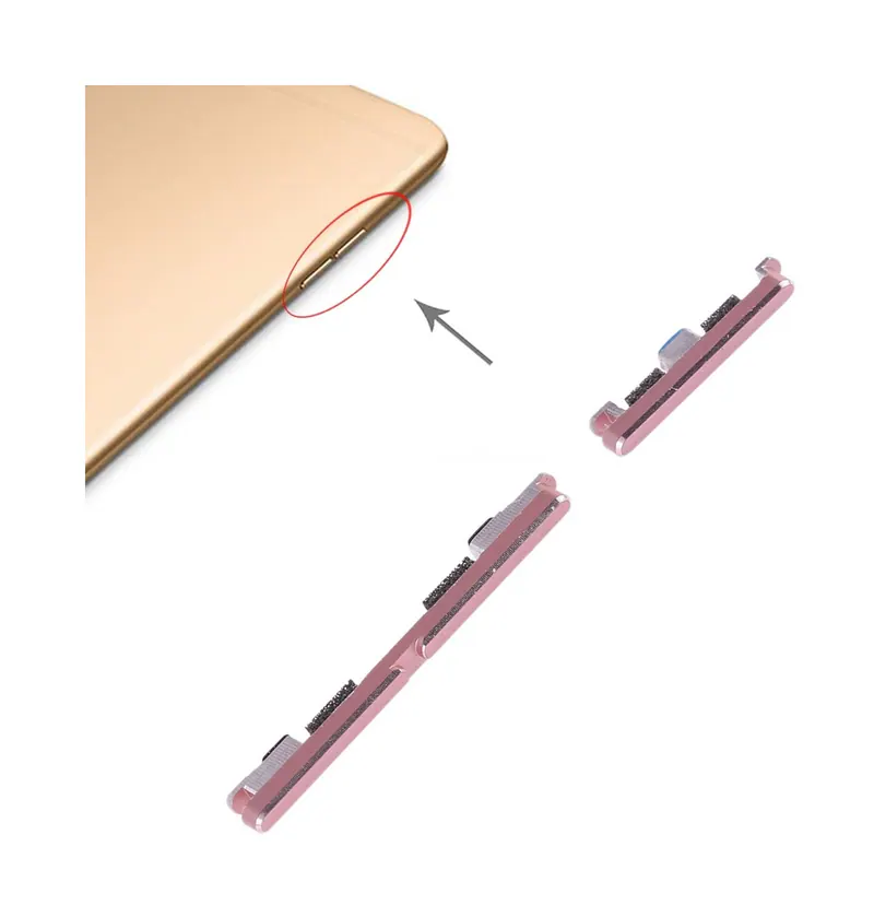 For OPPO R11 Side Keys(Pink) — image 1