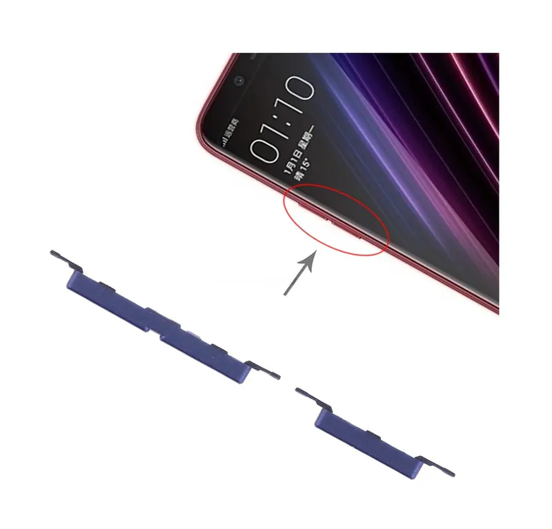 For OPPO A1 Side Keys(Blue) — image 1