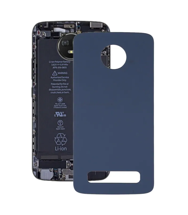 Battery Back Cover for Motorola Moto Z3 Play(Blue) — image 1