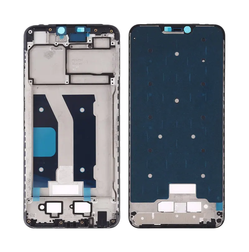 For Vivo Y81 Middle Frame Bezel Plate(Black) — image 1