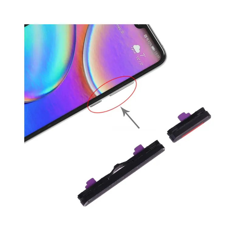 For Huawei P20 Side Keys (Black) — image 1
