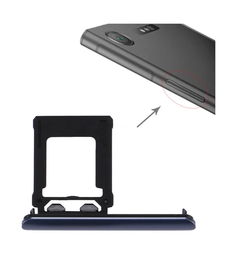 Micro SD Card Tray for Sony Xperia XZ1(Blue) — image 1