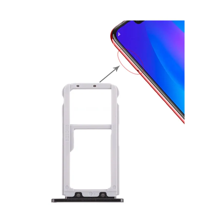 SIM Card Tray for Huawei Nova 3 (Black) — image 1