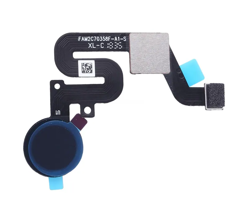 Fingerprint Sensor Flex Cable for Nokia 5.1 Plus (X5) (Black) — image 1