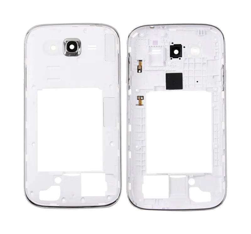 For Galaxy Grand Neo Plus / i9060i Single Card Version Middle Frame Bezel / Back Plate Housing Camera Lens Panel (White) — image 1