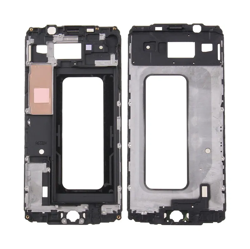 For Galaxy A7 (2016) / A7100 Front Housing LCD Frame Bezel Plate — image 1