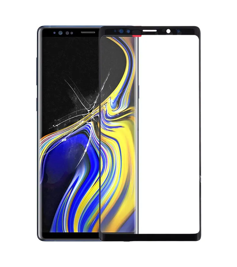 For Galaxy Note9 Front Screen Outer Glass Lens (Black) — image 1