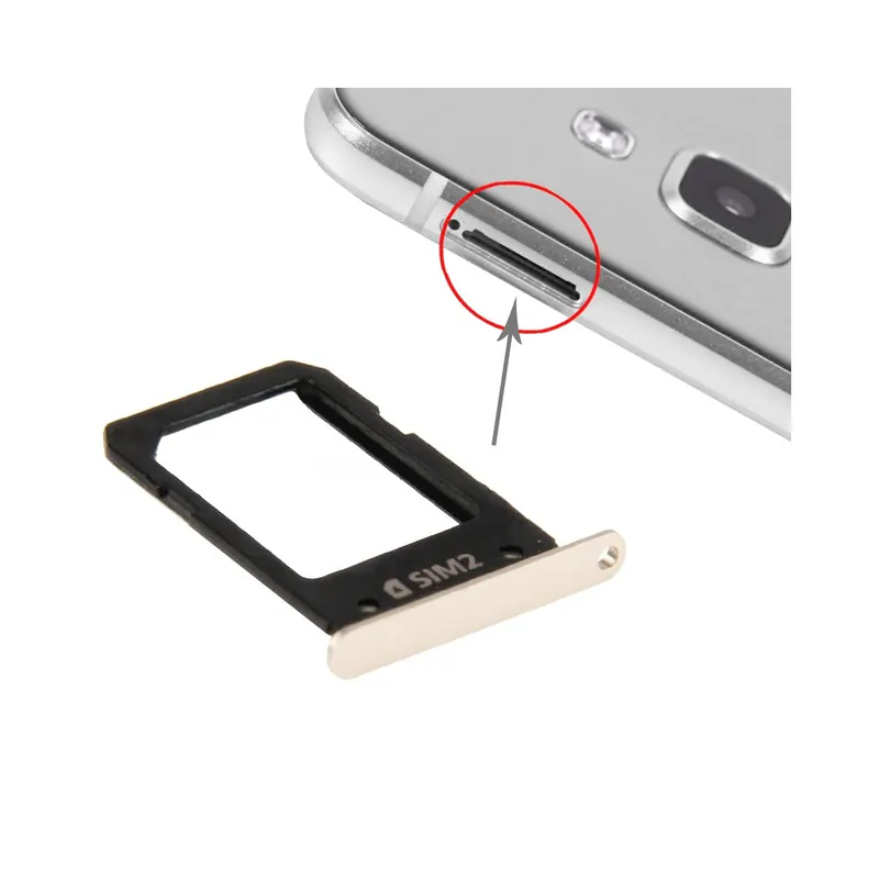 For Galaxy A9(2016) / A9000 SIM Card Tray (Gold) — image 1