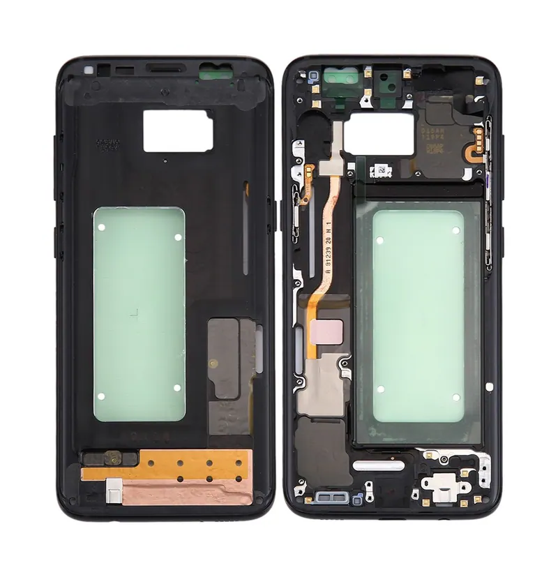 For Galaxy S8 / G9500 / G950F / G950A Middle Frame Bezel (Black) — image 1