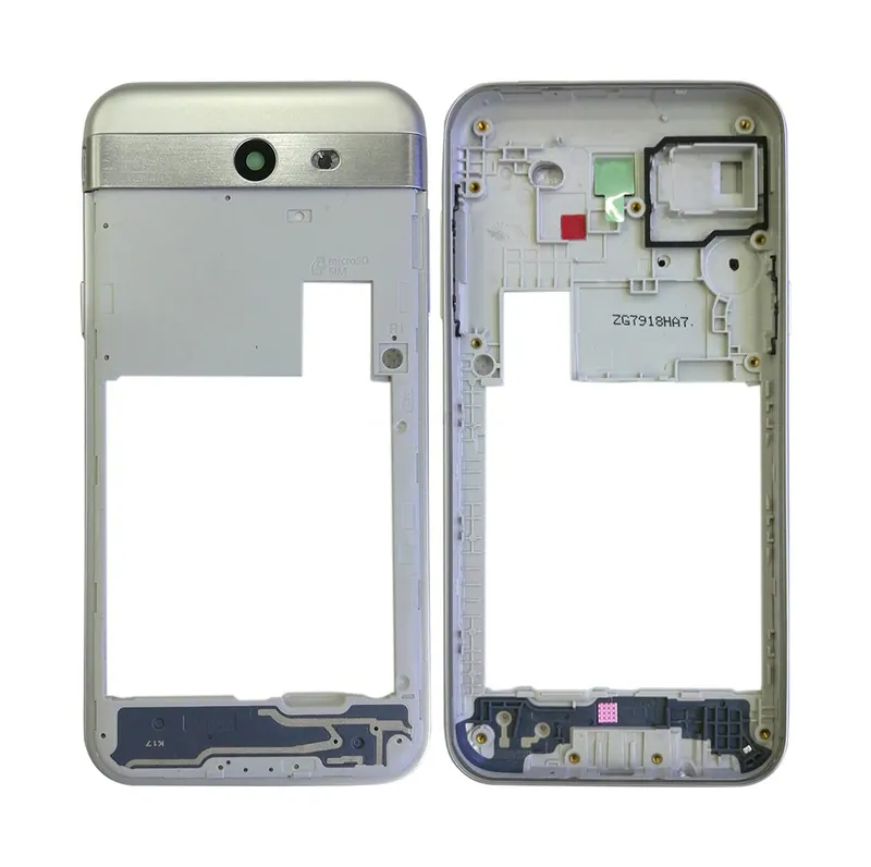 For Galaxy J3 Emerge / J327 Rear Housing Frame (Silver) — image 1