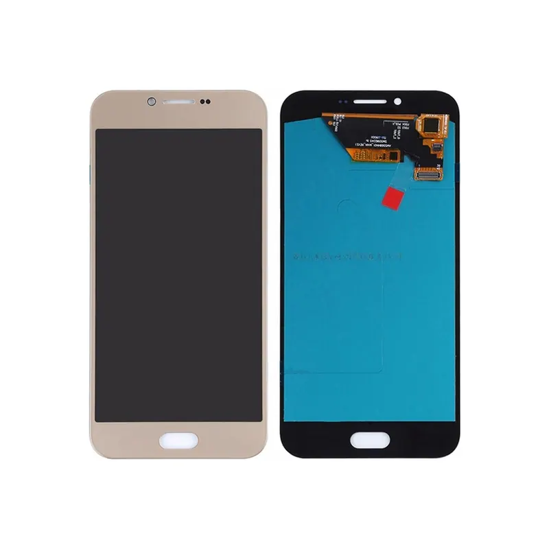 LCD Screen (OLED Material) for Galaxy A8 (2016), A810F/DS, A810YZ with Digitizer Full Assembly (Gold) — image 1