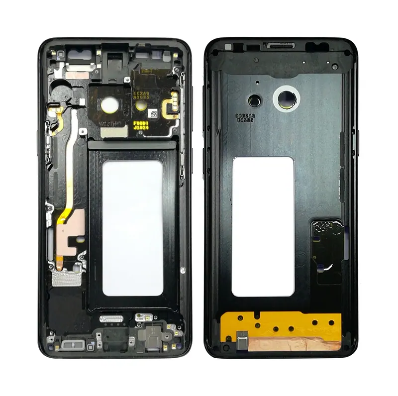 For Galaxy S9 G960F, G960F/DS, G960U, G960W, G9600 Middle Frame Bezel (Black) — image 1