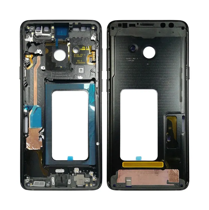 For Galaxy S9+ G965F, G965F/DS, G965U, G965W, G9650 Middle Frame Bezel (Black) — image 1