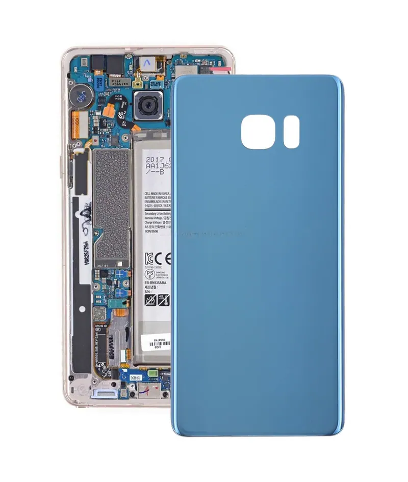For Galaxy Note FE, N935, N935F/DS, N935S, N935K, N935L Back Battery Cover (Blue) — image 1