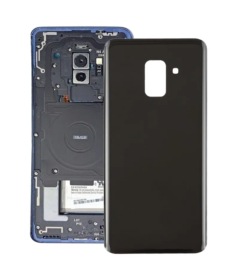 For Galaxy A8 (2018) / A530 Back Cover (Black) — image 1