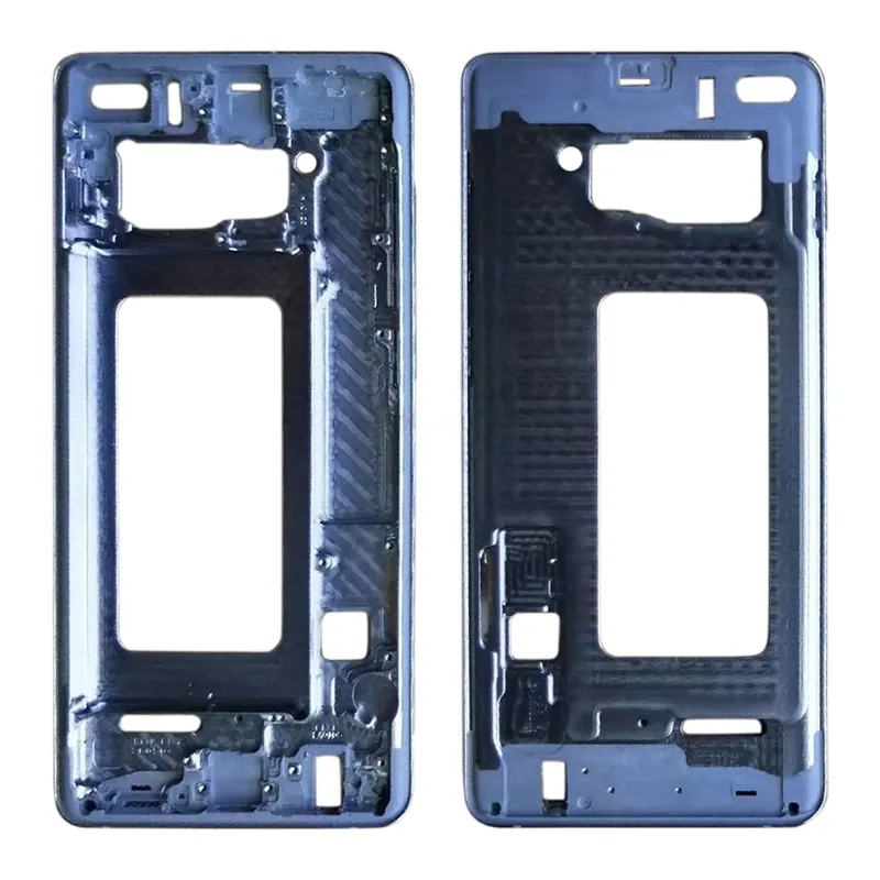 For Galaxy S10+ Front Housing LCD Frame Bezel Plate (Blue) — image 1