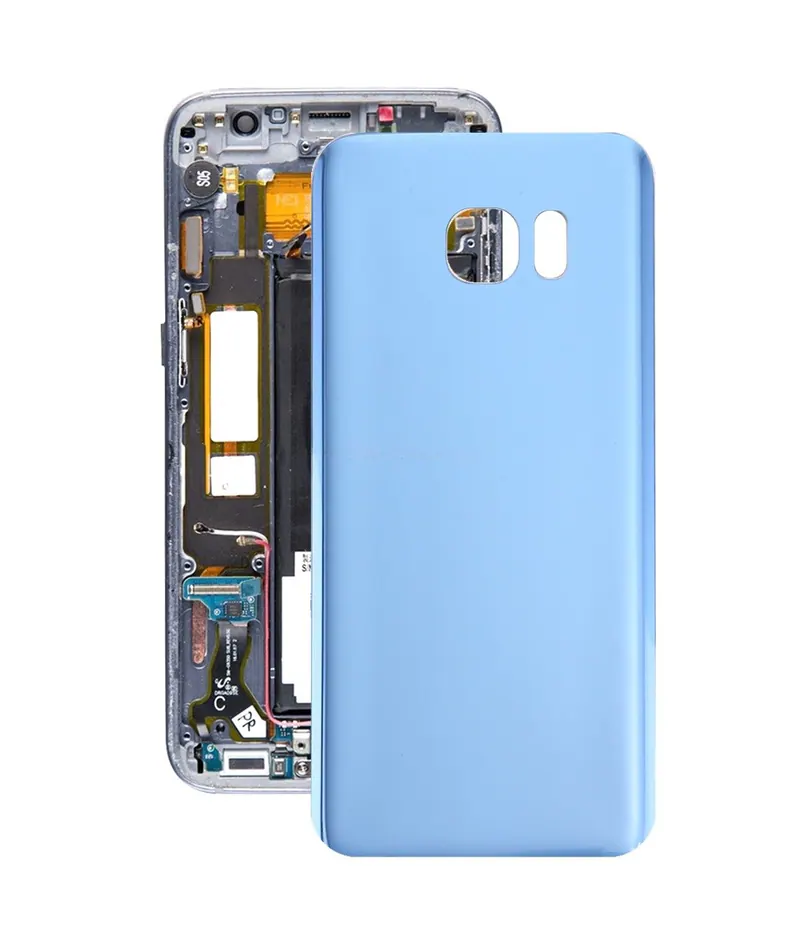 For Galaxy S7 Edge / G935 Battery Back Cover (Blue) — image 1