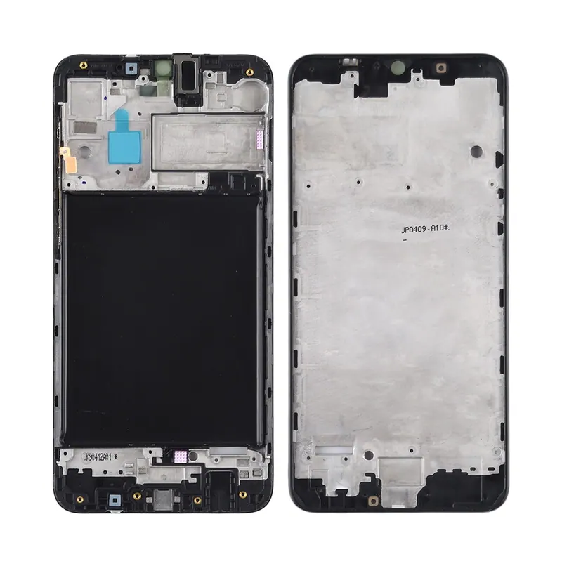 For Galaxy A10 Front Housing LCD Frame Bezel Plate (Black) — image 1
