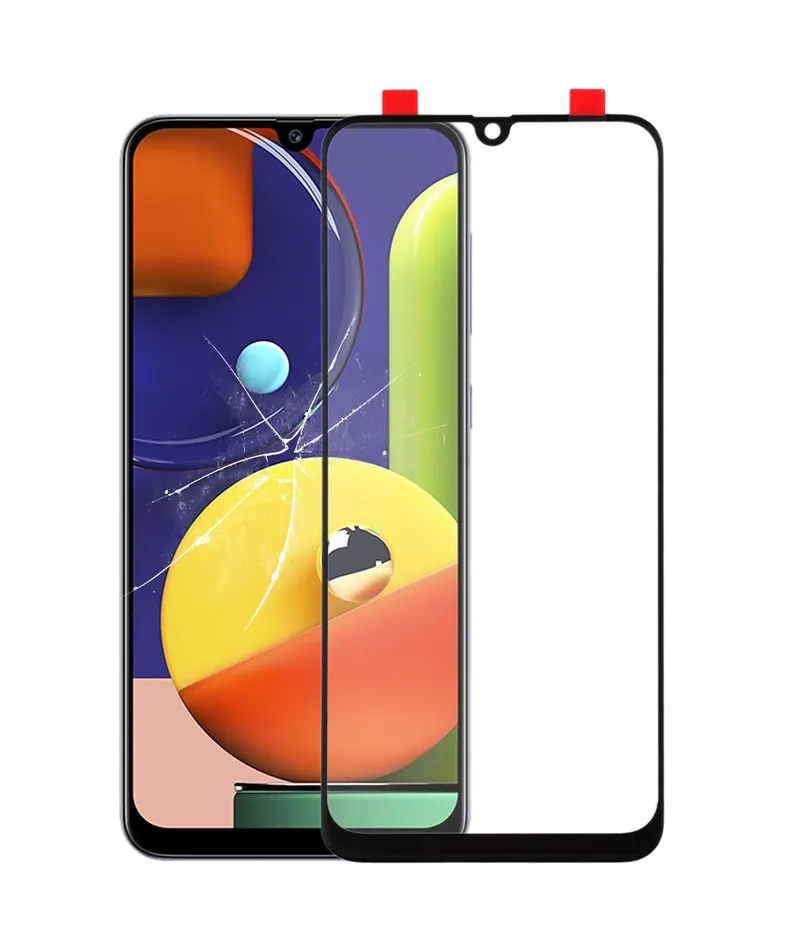 For Galaxy A50s Front Screen Outer Glass Lens — image 1