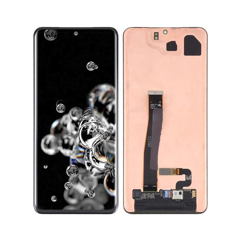 Original Dynamic AMOLED LCD Screen for Galaxy S20 Ultra 4G with Digitizer Full Assembly (Black) — image 1