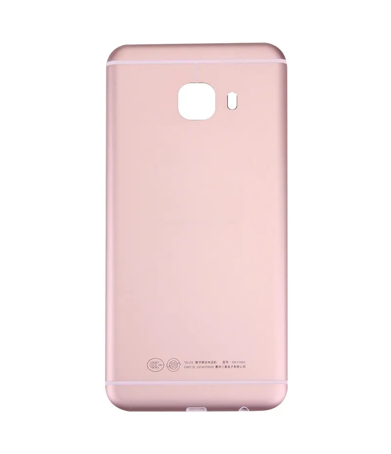 For Galaxy C5 / C5000 Battery Back Cover (Pink) — image 1
