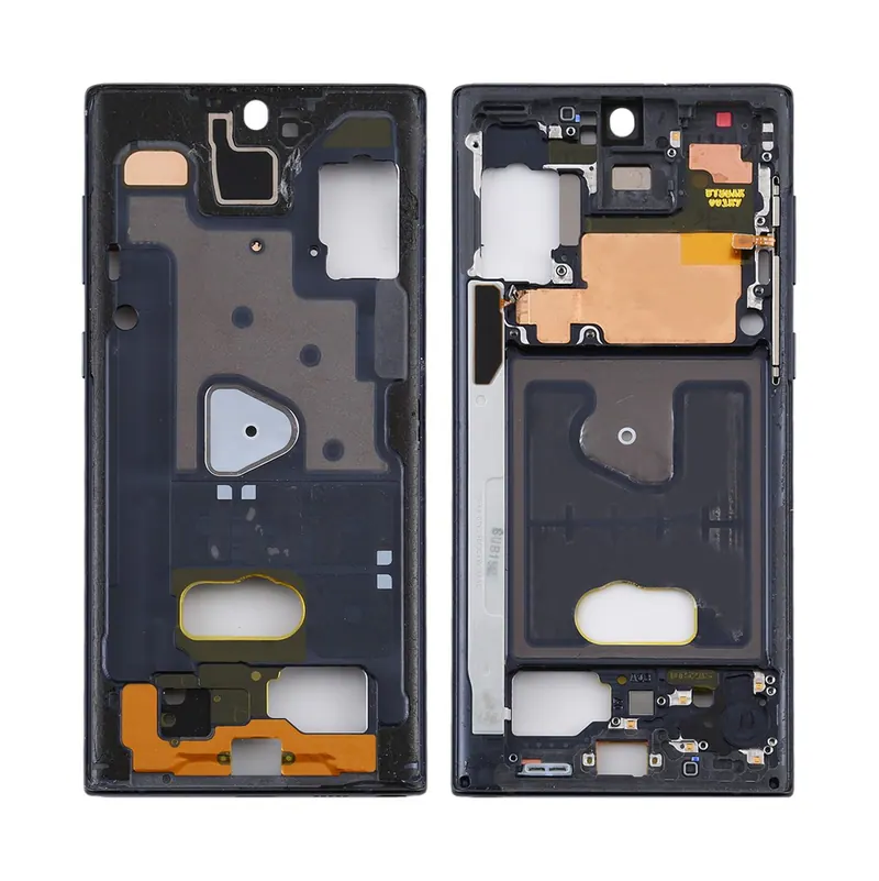 For Samsung Galaxy Note10 Middle Frame Bezel Plate (Black) — image 1