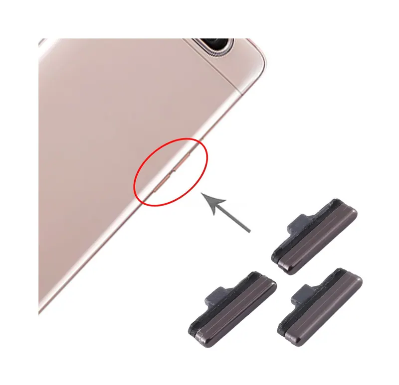 For Samsung Galaxy A80 Power Button and Volume Control Button(Black) — image 1