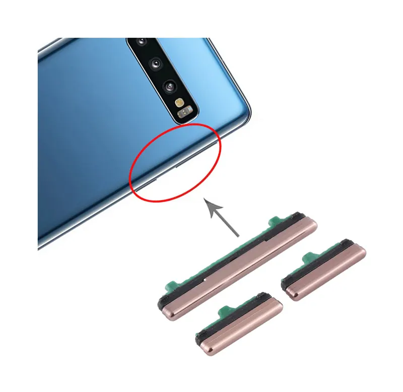 For Samsung Galaxy S10 5G Power Button and Volume Control Button(Gold) — image 1