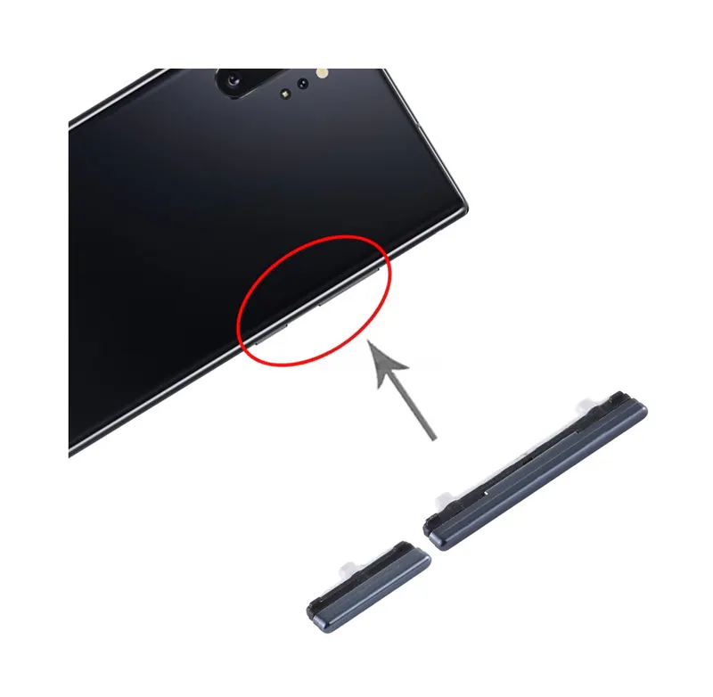 For Samsung Galaxy Note10+ Power Button and Volume Control Button(Black) — image 1