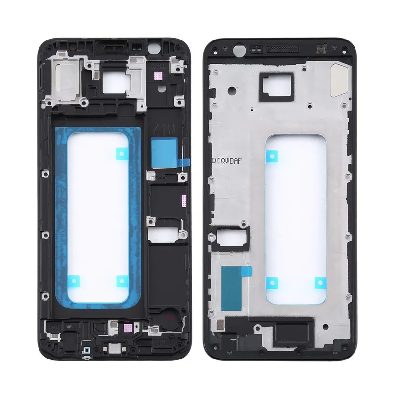 For Samsung Galaxy J4 Core / SM-J410 Front Housing LCD Frame Bezel Plate (Black) — image 1