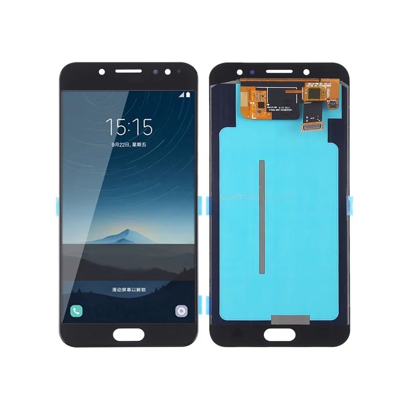 OLED LCD Screen for Galaxy C7 (2017), C710F/DS, C7100 with Digitizer Full Assembly (Black) — image 1