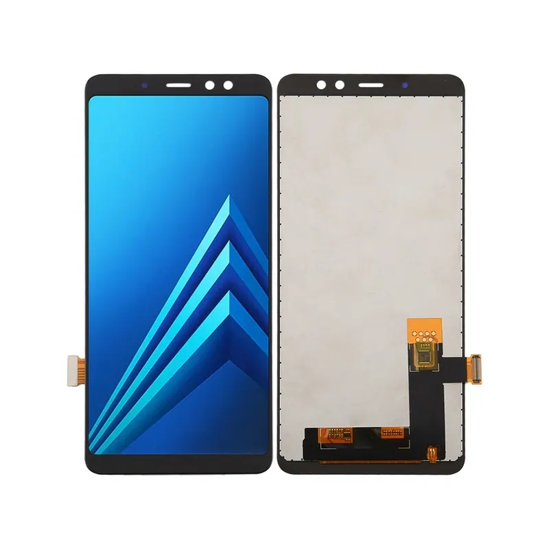 incell LCD Half Screen for Galaxy A8+ (2018) A730F, A730F/DS With Digitizer Full Assembly (Black) — image 1