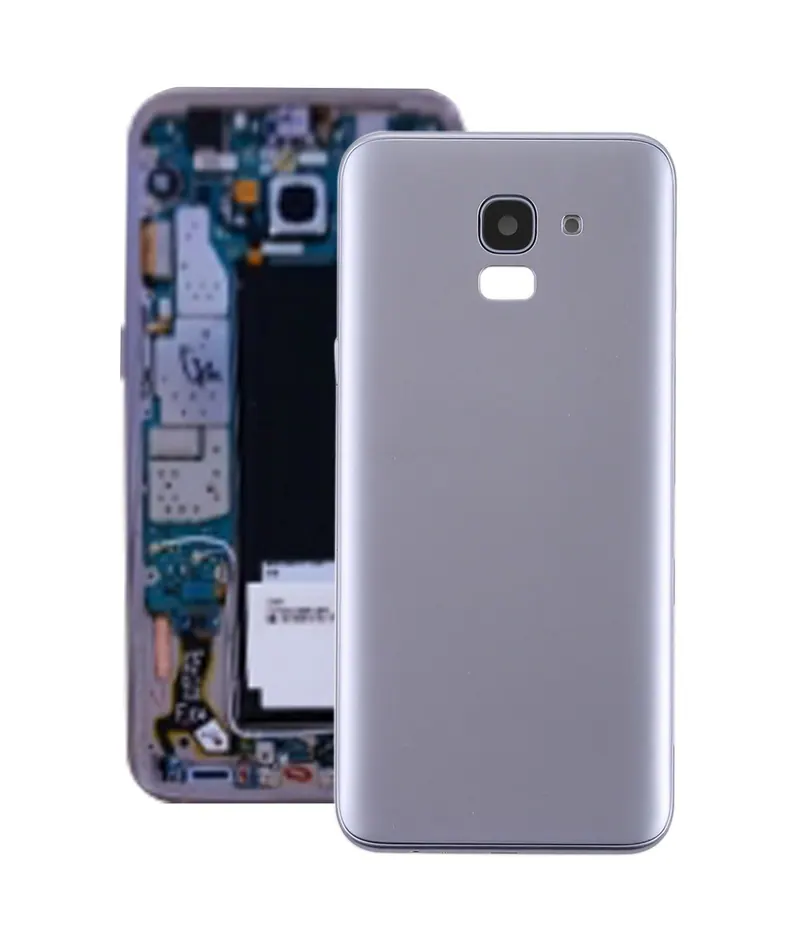 For Galaxy J6 (2018) / J600F/DS, J600G/DS Back Cover with Side Keys & Camera Lens (Grey) — image 1