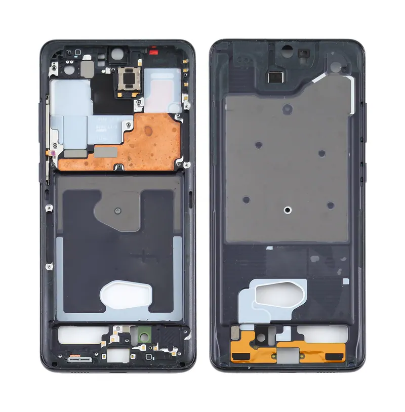 For Samsung Galaxy S20 Ultra 5G SM-G988B Middle Frame Bezel Plate (Black) — image 1