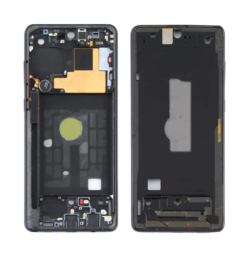 For Samsung Galaxy Note 10 Lite SM-N770F Middle Frame Bezel Plate (Black) — image 1