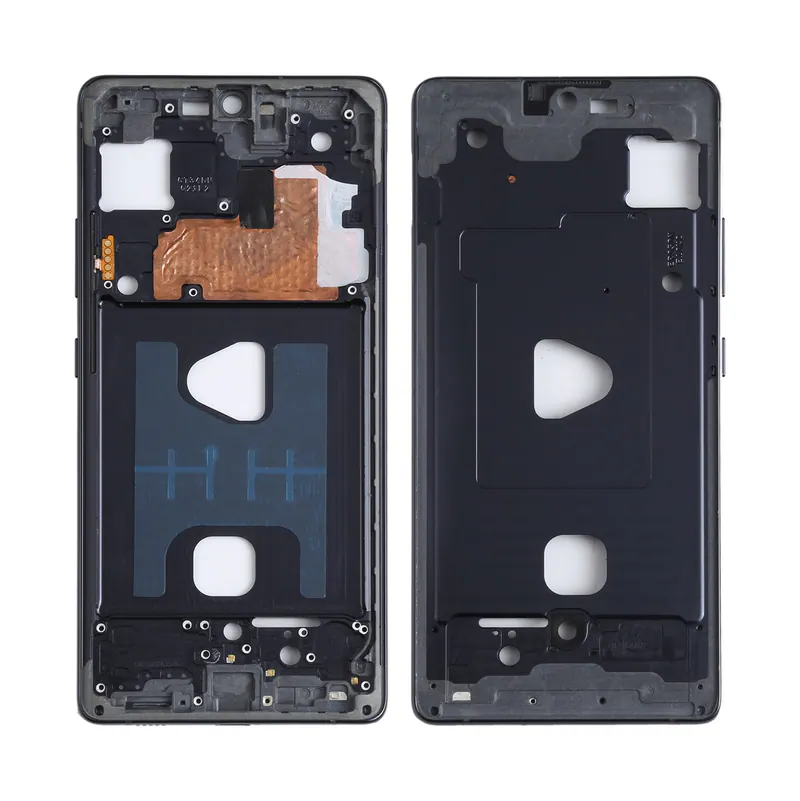 For Samsung Galaxy S10 Lite Middle Frame Bezel Plate (Black) — image 1
