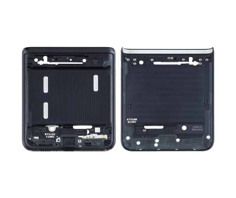 For Samsung Galaxy Z Flip 5G SM-F707 Lower Middle Frame Bezel Plate (Black) — image 1