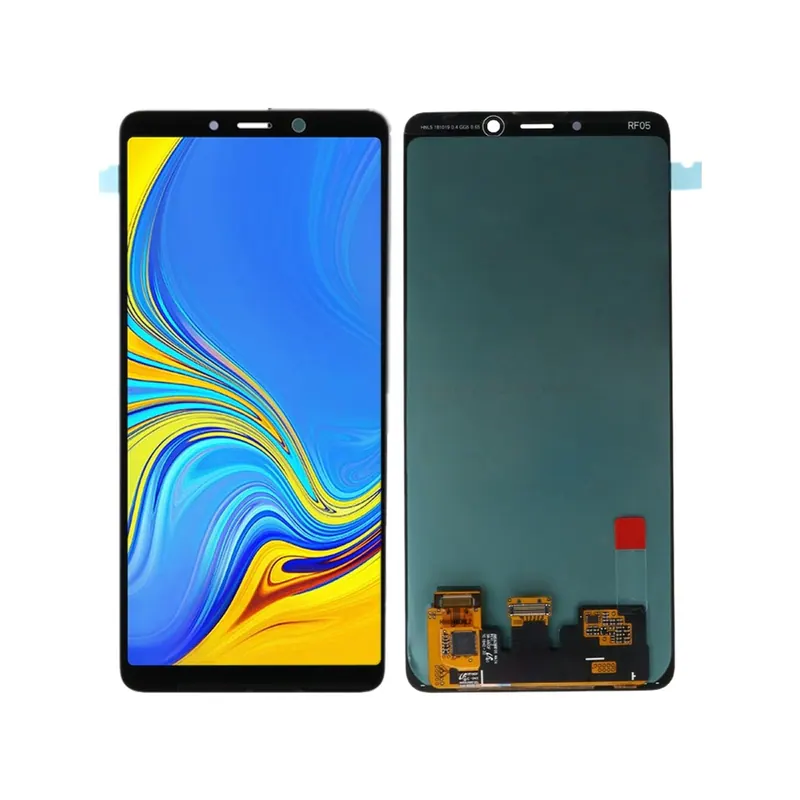 Original Super AMOLED LCD Screen for Galaxy A9 (2018), A9 Star Pro, A9s, A920F/DS, A9200 With Digitizer Full Assembly (Black) — image 1