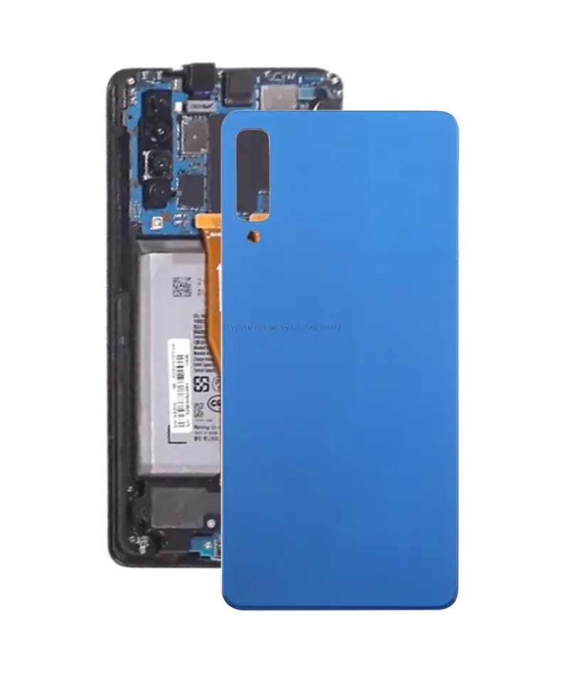 For Galaxy A7 (2018), A750F/DS, SM-A750G, SM-A750FN/DS Original Battery Back Cover (Blue) — image 1