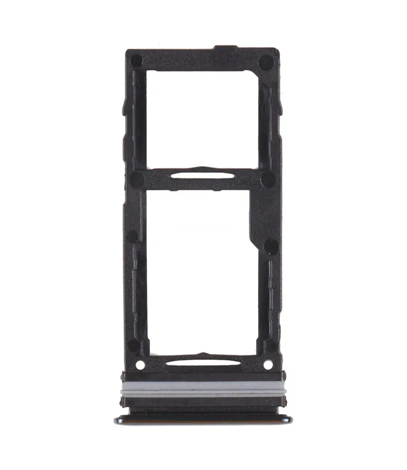 For Samsung Galaxy A52 SM-A525 SIM Card Tray + SIM Card Tray / Micro SD Card Tray (Black) — image 1