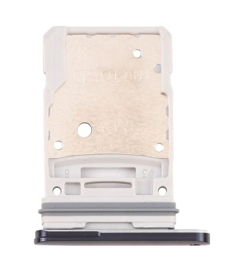 For Samsung Galaxy S20 FE 5G SM-G781B SIM Card Tray + Micro SD Card Tray (Black) — image 1