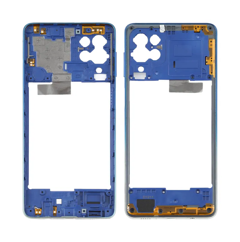 For Samsung Galaxy F62 SM-E625F Middle Frame Bezel Plate (Blue) — image 1